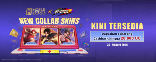 Top Up Diamonds MLBB di UniPin & Dapatkan Kolaborasi Baru! Ada Cashback 20.000 hingga Token Gratis!